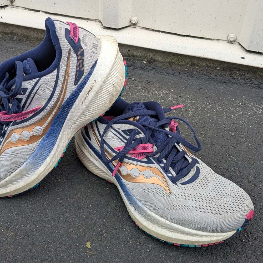 Saucony Triumph 20 Running Shoes Prospect Glass Size 9